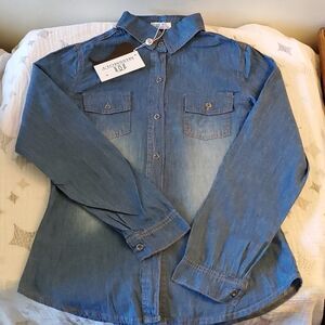 Miss Molly . 100% cotton button down